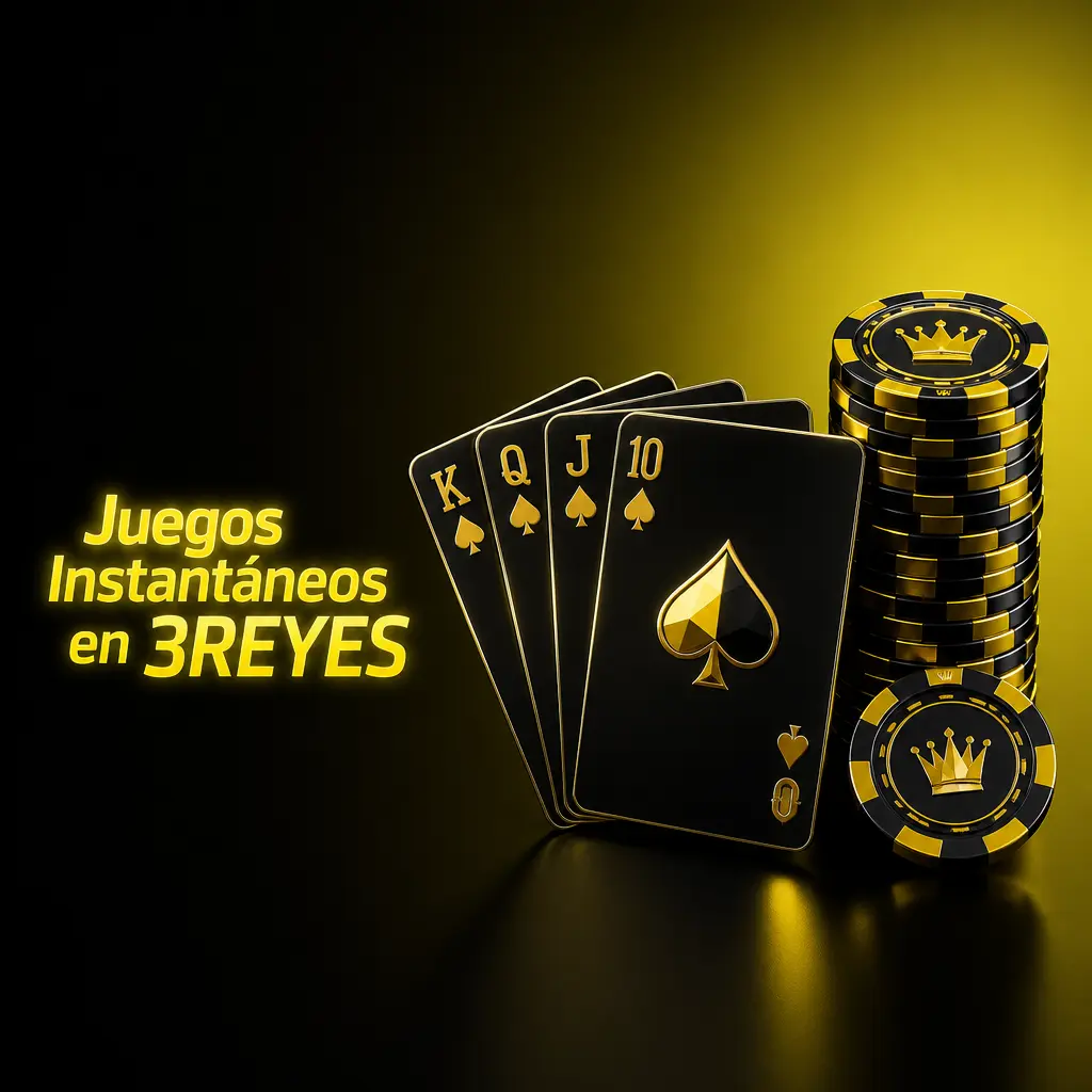 Juegos instantáneos disponibles en 3REYES México